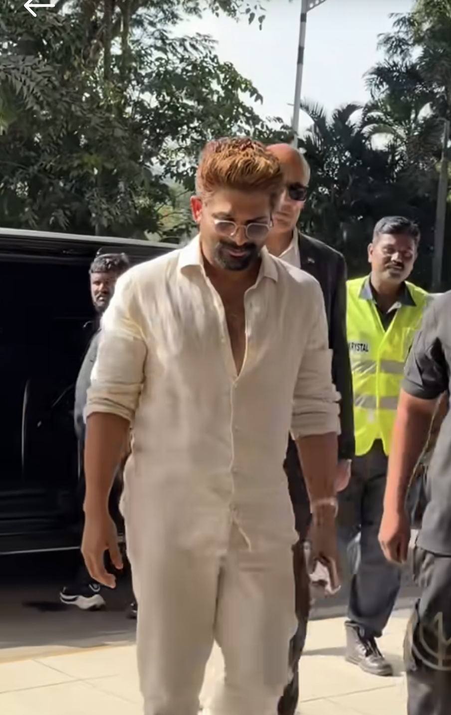 Allu arju summer OUTFIT