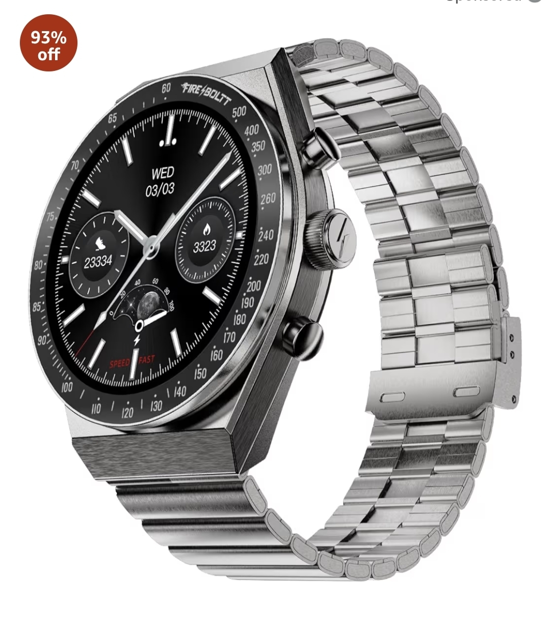 Fire Bolt Amoled display smartwatch