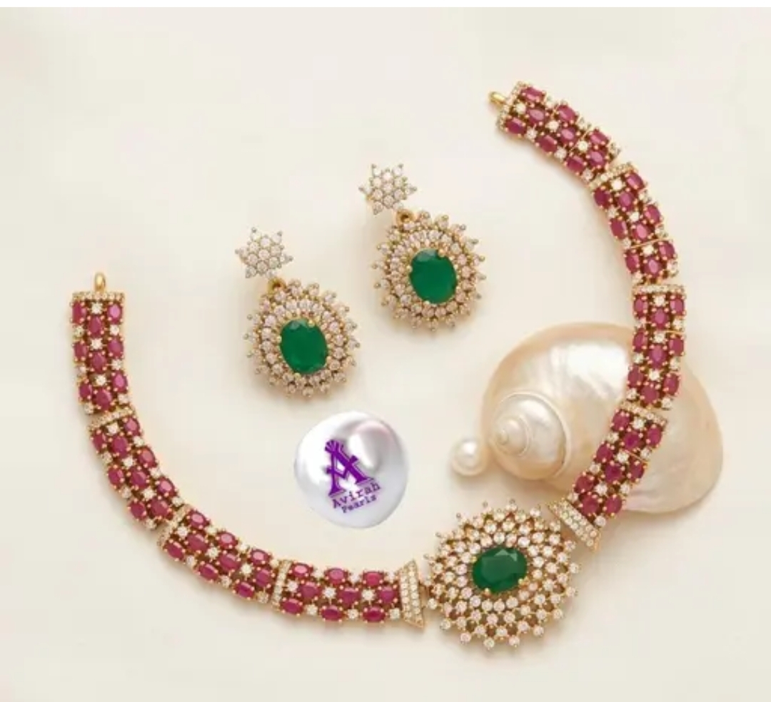 Avirah gold plated cz jewellery 