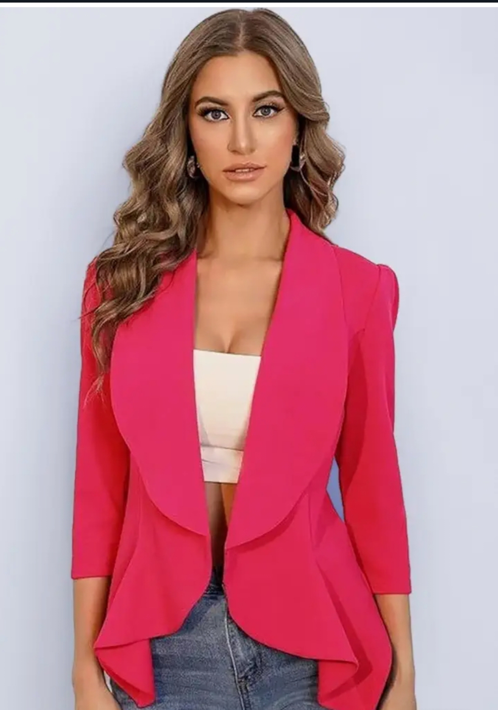 Front open jacket 