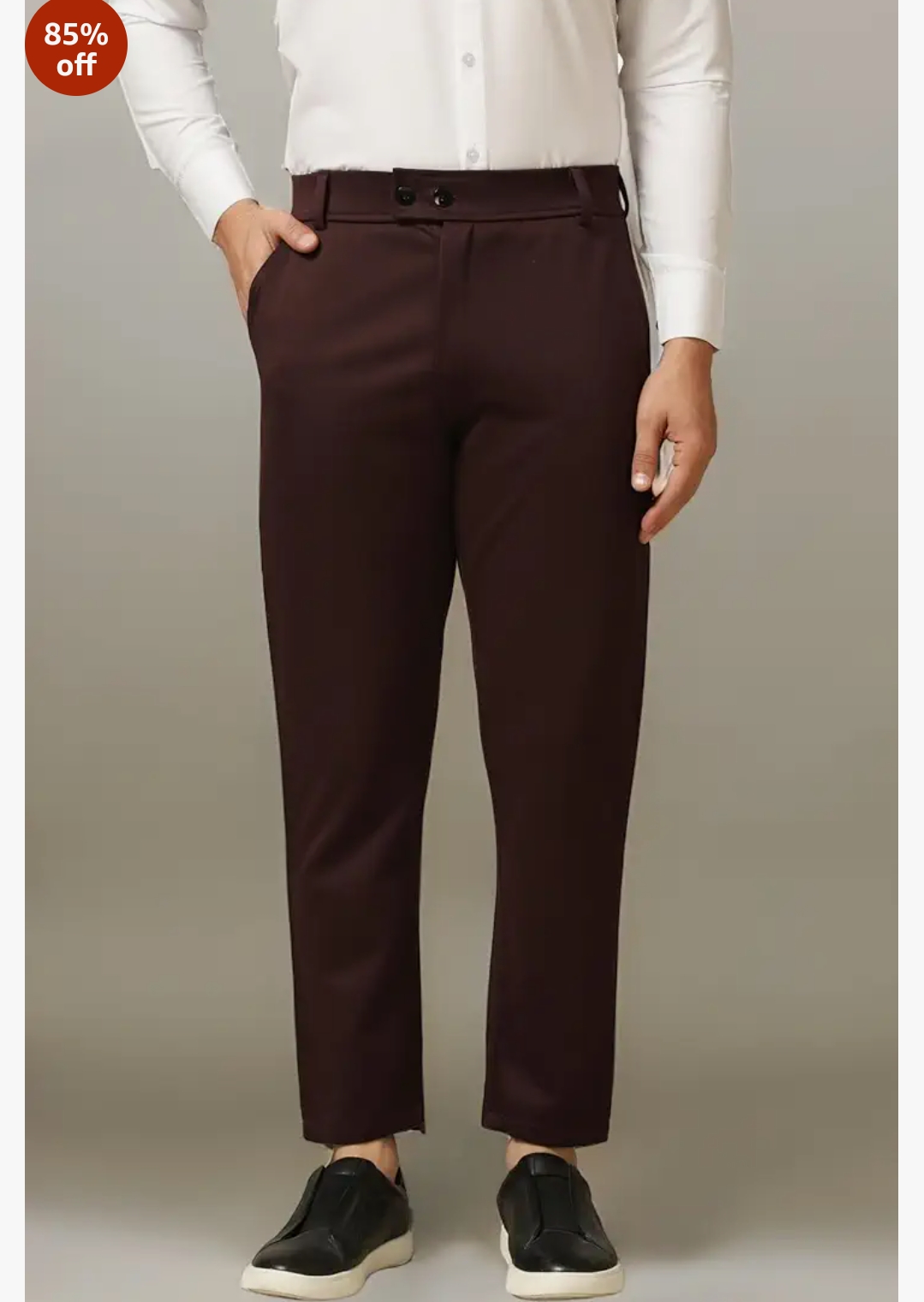 TOPLOT Men's Regular Casual Pants